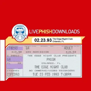 Pochette de 1993-02-23: The Edge Night Club, Orlando, FL, USA de Phish