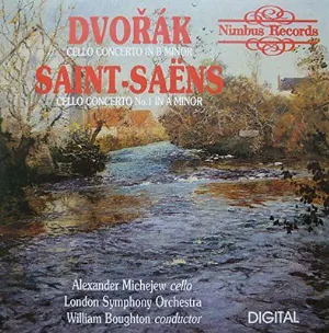 Pochette Dvořák: Cello Concerto in B minor / Saint‐Saëns: Cello Concerto no. 1 in A minor