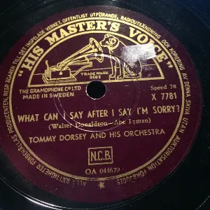 Pochette de What Can I Say After I Say I'm Sorry? / Chicago de Tommy Dorsey and His Orchestra
