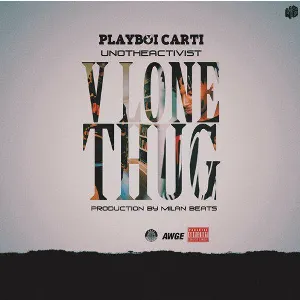 Pochette de Vlone Thug de Playboi Carti