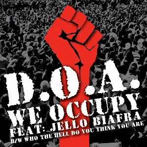Pochette de We Occupy de D.O.A.
