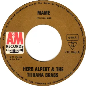 Pochette de Mame / Flamingo de Herb Alpert & the Tijuana Brass