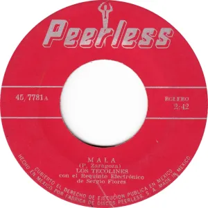 Pochette de Mala / No importa corazón de Los Tecolines - Sergio Flores