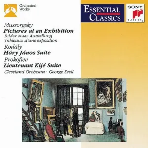 Pochette Mussorgsky: Pictures at an Exhibition / Kodály: Háry János Suite / Prokofiev: Lieutenant Kijé Suite