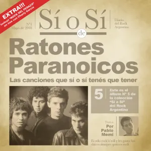 Pochette de Sí o sí (Diario del Rock Argentino) de Ratones Paranoicos