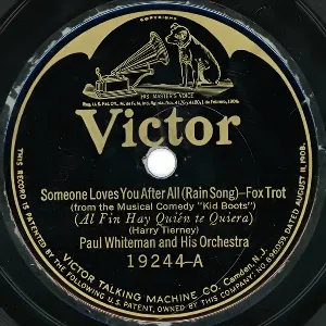 Pochette de Someone Loves You After All (Rain Song) / Along the Old Lake Trail de Paul Whiteman and His Orchestra