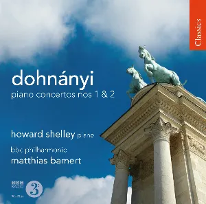 Pochette de Piano Concertos Nos 1 & 2 de Howard Shelley - Matthias Bamert - Ernő Dohnányi - BBC Philharmonic