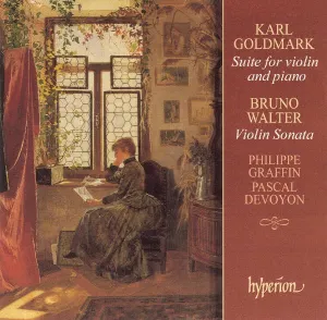 Pochette de Goldmark: Suite for Violin and Piano / Walter: Violin Sonata de Pascal Devoyon - Philippe Graffin - Bruno Walter - Karl Goldmark