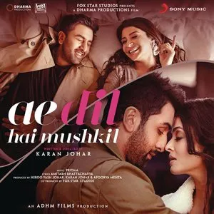 Pochette de Ae Dil Hai Mushkil de Amitabh Bhattacharya - Pritam