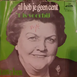 Pochette de Al heb je geen cent de Tante Leen