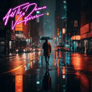 Pochette de River of Darkness (All the Damn Vampires remix) de The Midnight