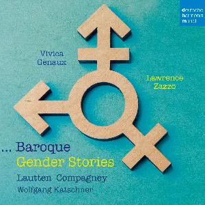 Pochette de Baroque Gender Stories de Wolfgang Katschner - Lautten Compagney - Vivica Genaux