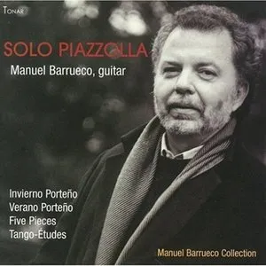 Pochette de Solo Piazzolla de Manuel Barrueco
