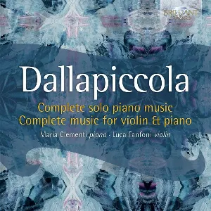 Pochette de Complete Solo Piano Music / Complete Music For Violin & Music de Luigi Dallapiccola