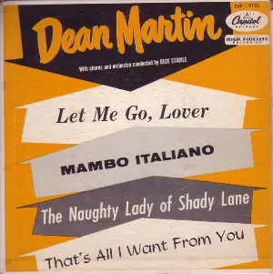 Pochette de Let Me Go, Lover de Dean Martin