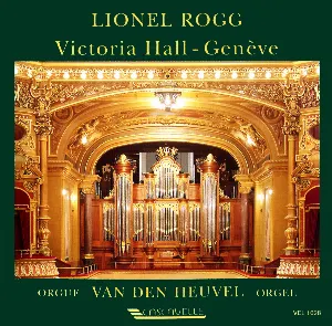Pochette de Victoria Hall – Genève de Lionel Rogg