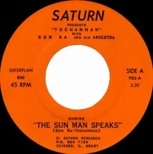 Pochette de The Sun Man Speaks de The Sun Ra Arkestra