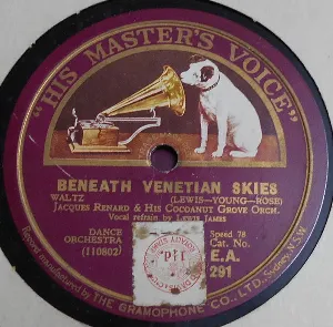 Pochette de Beneath Venetian Skies / Mary de Paul Whiteman and His Orchestra