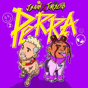 Pochette de Perra de Tokischa - J Balvin