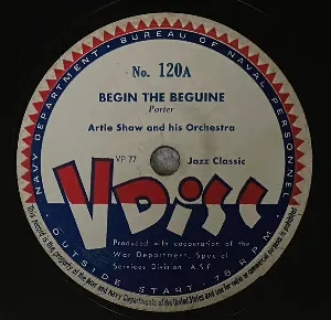 Pochette de Begin the Beguine / Star Dust de Artie Shaw and His Orchestra