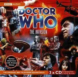 Pochette de Doctor Who: The Invasion de Frazer Hines - Wendy Padbury - Patrick Troughton