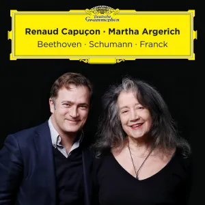 Pochette de Beethoven, Schumann, Franck (Extended Edition) de Ludwig van Beethoven - Martha Argerich - Robert Schumann - César Franck - Renaud Capuçon