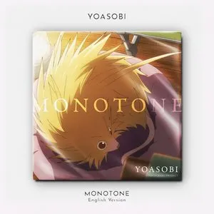 Pochette de Monotone de YOASOBI