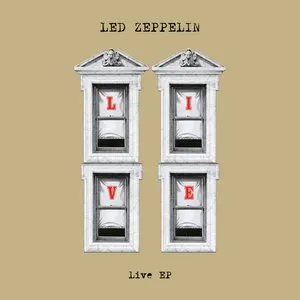 Pochette de Live EP de Led Zeppelin