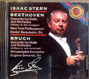 Pochette Beethoven: Concerto for Violin and Orchestra / Bruch: Concerto for Violin and Orchestra