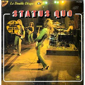 Pochette Le double disque d'or de Status Quo
