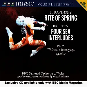 Pochette BBC Music, Volume 3, Number 11: Stravinsky: Rite of Spring / Britten: Four Sea Interludes