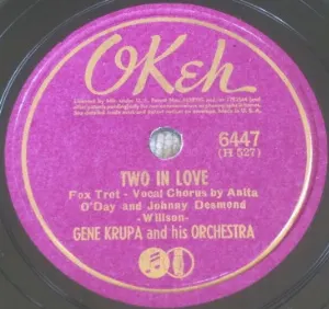 Pochette de Two in Love / This Time the Dream's on Me de Gene Krupa and His Orchestra