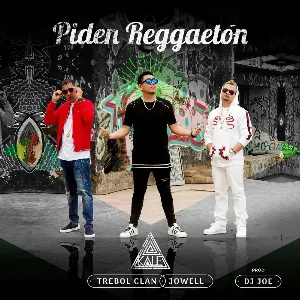 Pochette de Piden reggaetón de Trébol Clan - Jowell