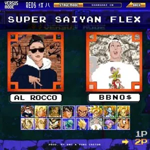 Pochette de super saiyan flex de bbno$