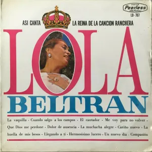 Pochette de Así canta la reina de la canción ranchera de Lola Beltrán