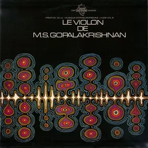 Pochette de Le violon de M.S. Gopalakrishnan de M. S. Gopalakrishnan
