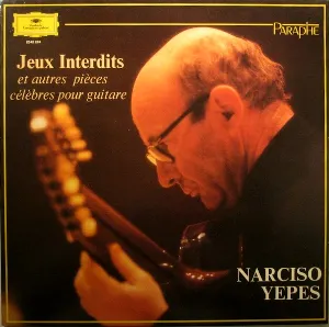 Pochette de Jeux interdits et autres pièces célèbres pour guitare de Narciso Yepes