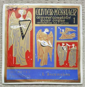 Pochette de Oeuvres Complètes Pour Orgue 1 : L'Ascension de Olivier Messiaen