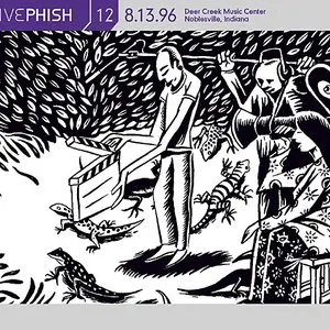 Pochette de Live Phish, Volume 12: 1996-08-13: Deer Creek Music Center, Noblesville, IN, USA de Phish