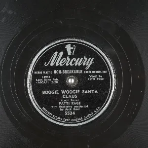 Pochette Boogie Woogie Santa Claus / The Tennessee Waltz