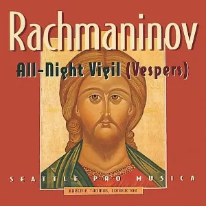 Pochette de All-Night Vigil (Vespers) de Sergei Rachmaninoff