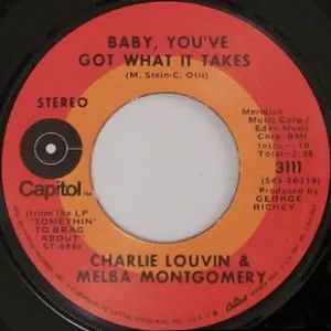 Pochette de Baby, You’ve Got What It Takes de Melba Montgomery
