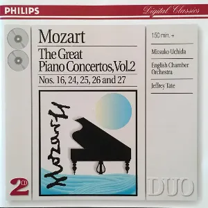 Pochette The Great Piano Concertos, Volume 2: Nos. 16, 24, 25, 26, 27