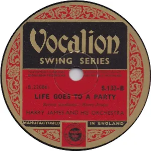 Pochette de When We're Alone / Life Goes to a Party de Harry James and His Orchestra