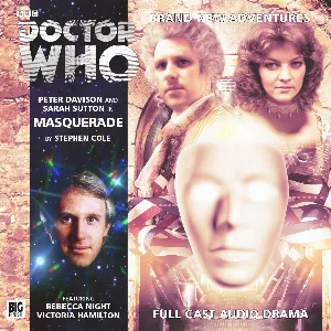 Pochette de Doctor Who: Masquerade de Peter Davison - Sarah Sutton - Stephen Cole