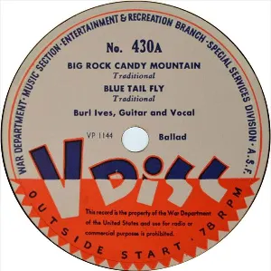 Pochette Big Rock Candy Mountain / Blue Tail Fly / Old English Folk Songs