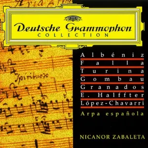 Pochette de Spanish Harp de Nicanor Zabaleta