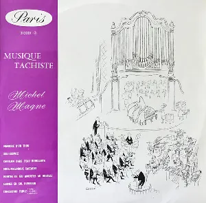 Pochette de Musique Tachiste de Michel Magne