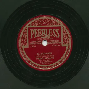 Pochette de El cobarde / Cuando juego el albur de Pedro Infante