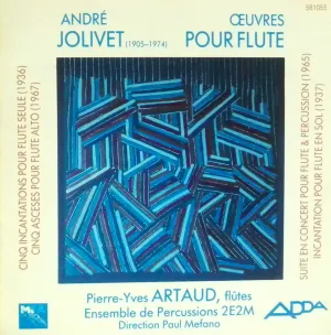 Pochette de Œuvres pour flûte de André Jolivet